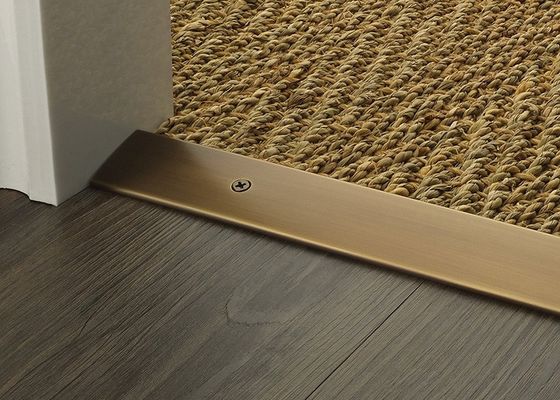 Alüminyum Halı Karo Geçiş Şeridi 0.8mm Halı Eşiği Geçiş Şeridi