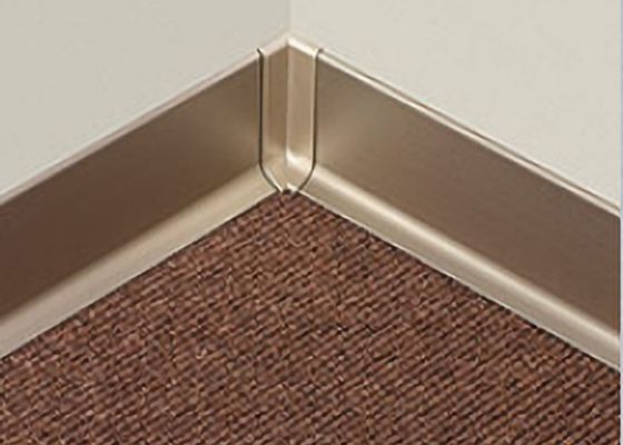 2.0mm Paslanmaz Çelik Süpürgelik Hattı İç Dekor Paslanmaz Çelik Taban Kartı
