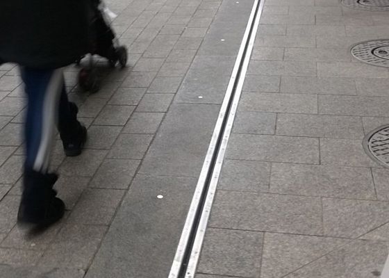 Paslanmaz Çelik Karo Aksesuarları Esnek Paslanmaz Çelik Zemin Hareket Derzleri