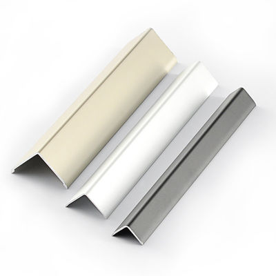 ISO9001 Elektroforez Alüminyum L Şekilli Trim 20mm