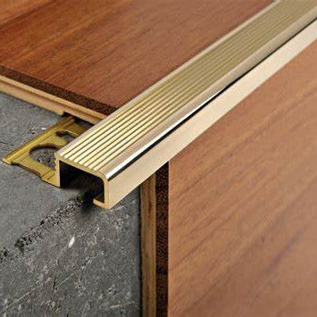 Pirinç Metal Geçiş Şeridi Pirinç Karo Döşeme 10mm Ayna Cilalı