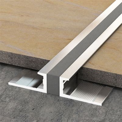 Taş Zeminler İçin Eloksallı 15mm Alüminyum Hareket Derzi