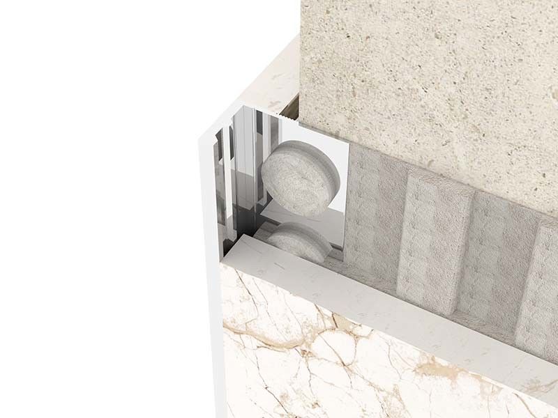 Parlak Metal Renkli Paslanmaz Çelik Karo Döşeme 8mm Kare Şekli