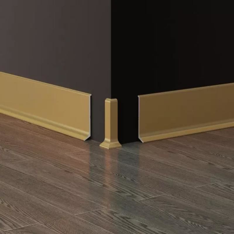 Alüminyum Alaşımlı Ekstrüzyon Profili Karo Köşe Kenar Trim Şeritleri