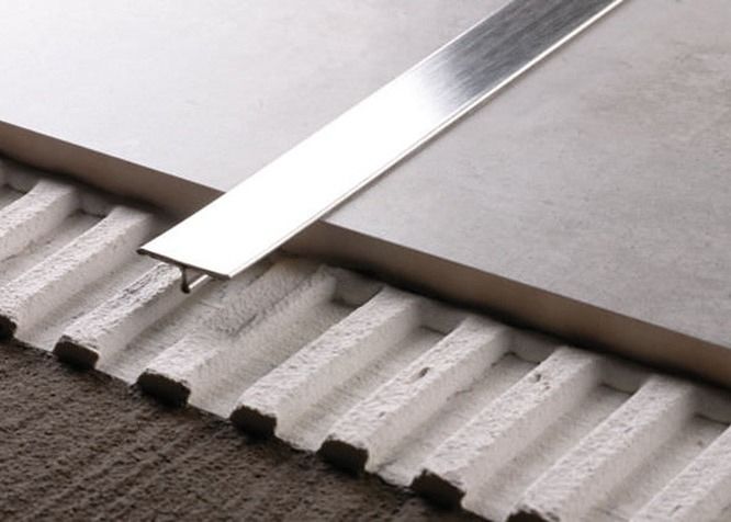 Alüminyum Metal Halı Kenar Döşeme Halı Geçiş Şeritleri