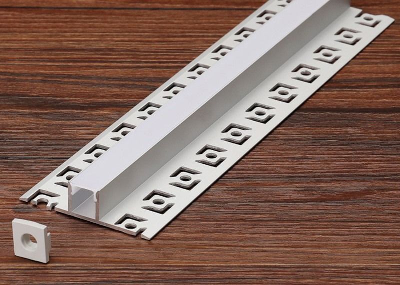 Geniş Montajlı İnce Led Şerit Alüminyum Profil 1.8m Dolap Işığı