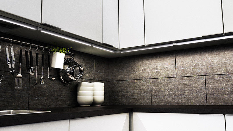 Led Şeritler Difüzör için 2.5m Led Işık Alüminyum Profil